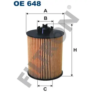 Comparateur de prix : Filtron Oe648 filtre à huile