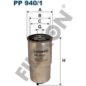 Filtron Filtre à carburant, pp940/1 pas cher