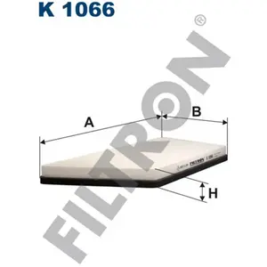 Filtre d'habitacle (filtre à pollen) FILTRON K1066 pas cher