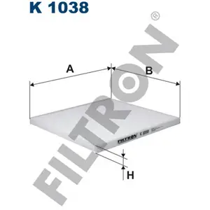FILTRON K1038 Chauffage pas cher
