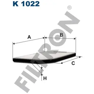 Comparateur de prix : FILTRON K1022 Chauffage