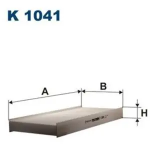 FILTRON K1041 Chauffage pas cher