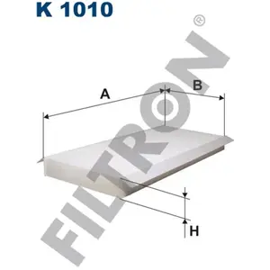 Filtre d'habitacle (filtre à pollen) FILTRON K1010 pas cher