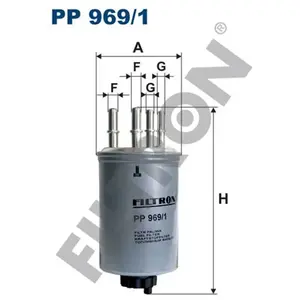 Comparateur de prix : Filtron Filtre à carburant, pp969/1