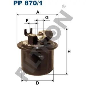 FILTRON PP870/1 Injecteur de Carburant pas cher