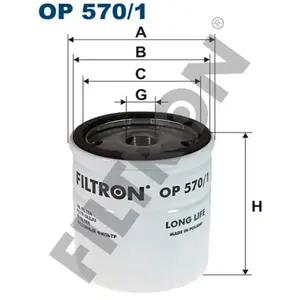 Comparateur de prix : Filtron Filtre à huile, op570/1