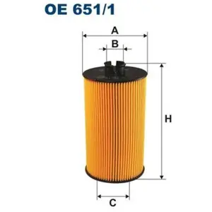FILTRON OE 651/1 Filtre à huile Cartouche filtrante pas cher