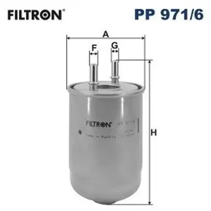 Filtre À Carburant Renault Filtron Pp971/6 pas cher