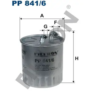 Filtre À Gasoil Filtron Pp841/6 pas cher