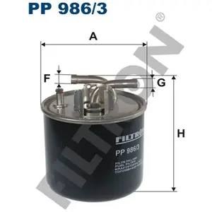 Comparateur de prix : Filtron Filtre à carburant, pp986/3