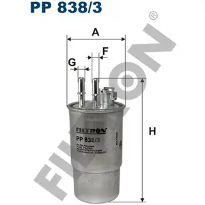 Filtron Filtre à carburant Diesel, pp8383 pas cher