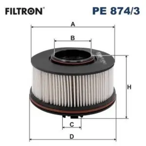 Filtre À Carburant Hyundai Filtron Pe874/3 pas cher