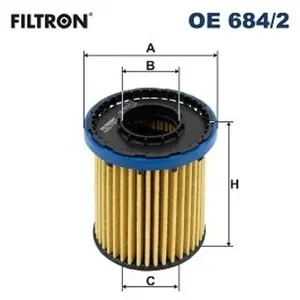 Filtre À L'Huile Oe 684/2 Filtron Opel; Vauxhall Filtron Oe684/2 pas cher