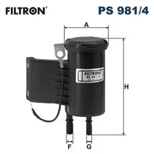 Filtre À Carburant Volvo Filtron Ps981/4 pas cher
