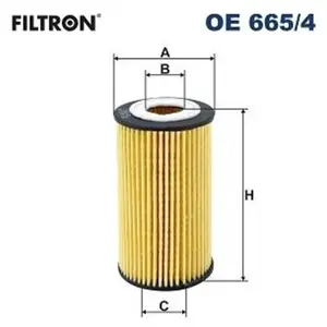 Filtre à huile FILTRON OE 665/4 Cartouche filtrante pas cher