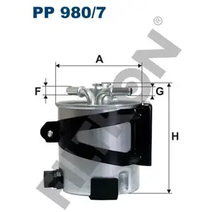 Filtron Filtre à carburant pour RENAULT: Mégane, Scénic (Ref: PP 980/7)