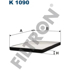 Comparateur de prix : Filtron Filtre d'habitacle pour VAUXHALL: Agila & OPEL: Agila (Ref: K 1090)