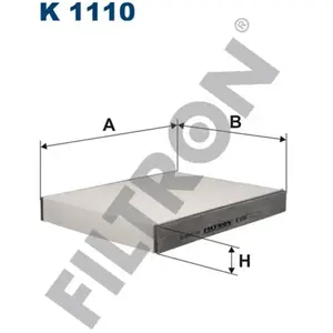 Comparateur de prix : Filtre d'habitacle (filtre à pollen) FILTRON K1110
