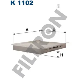 Comparateur de prix : Filtron Filtre d'habitacle pour CITROËN: Xsara Picasso (Ref: K 1102)