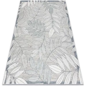 Comparateur de prix : Tapis - RUGSX - BOTANIC 65241 - Gris - 78x150 cm - Tissé à plat pour extérieur