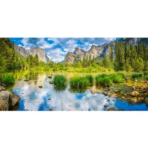 Comparateur de prix : Puzzle 4000 pièces - Castorland - Vallée de Yosemite - Paysage et nature - Coloris Unique