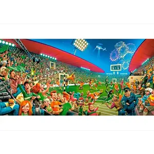 Art Collection - Championnat de Football 4000 Pièces Castorland pas cher