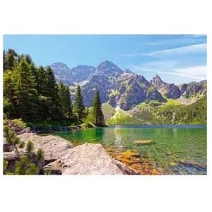 Puzzle 1000 Pièces : Lac Morskie Oko Tatras, Pologne, Castorland pas cher
