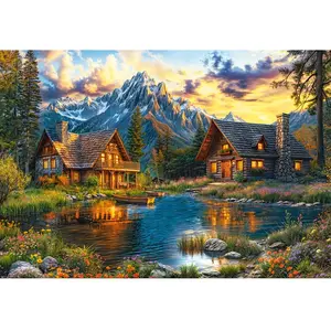 Castorland Puzzle 1000 pièces : Soirée d'été pas cher