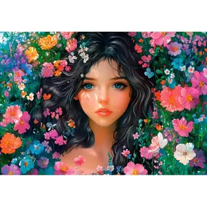 Castorland Puzzle 1000 pièces : Fille d'été pas cher