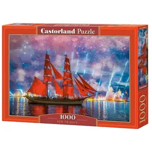 Frégate Rouge, Puzzle 1000 Teiles  - Castorland Puzzle  - 4438104482  pas cher