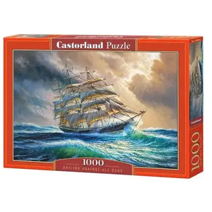 Sailing Against All Odds, Puzzle 1000 Teile - Castorland