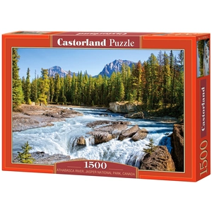 Castorland Puzzle 1500 pièces - Rivière Athabasca, parc national de Jasper : Canada pas cher
