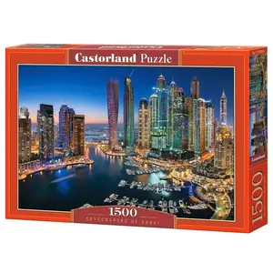 Castorland Puzzle panoramique de Dubaï, 151813-2, 1500 pièces, Multicolore pas cher