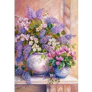 Puzzle 1500 pièces - CASTORLAND - Bouquet de lilas - Paysage et nature - Intérieur