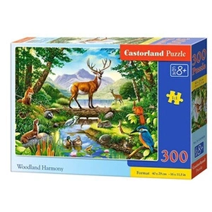 Castorland Puzzle 300 pièces : Harmonie dans les bois aille Unique Coloris Unique pas cher