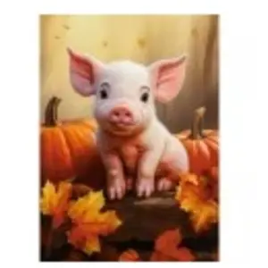 Mignon Cochon d'Automne 300 Pièces  Castorland pas cher