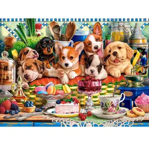 Castorland Puzzle 300 pièces : Chiots Dessert pas cher