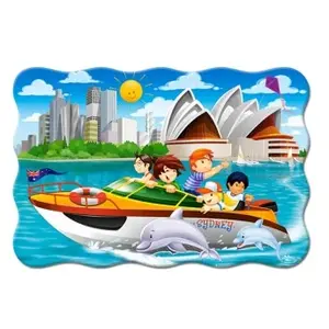 Castorland Puzzle 20 pièces maxi : Excursion en yacht à Sydney pas cher