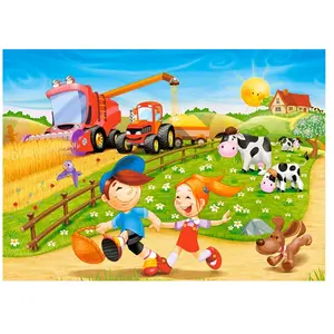 Castorland Puzzle 60 pièces : Un été à la campagne pas cher