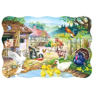Castorland puzzle Ferme 30 pièces pas cher