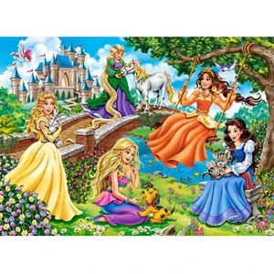 Castorland puzzle Princesses dans Jardin 180 pièces