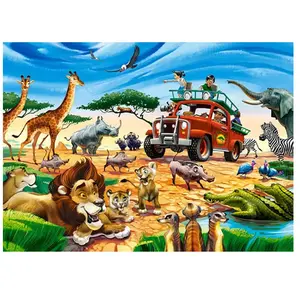 Castorland puzzle puzzle Safari Adventure 180 pièces pas cher