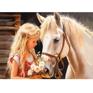 Castorland Puzzle 180 pcs : Mon ami le cheval pas cher