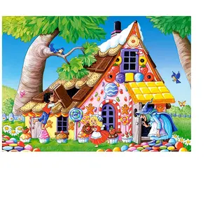 Hansel et Gretel, puzzle 120 pièces  - Castorland Puzzle  - B-13333-1  pas cher