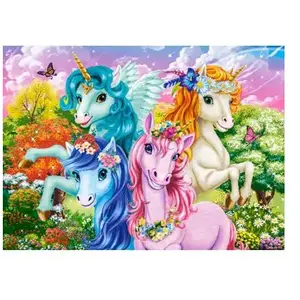 Castorland Puzzle 70 pièces : Licornes mignonnes pas cher