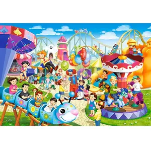 Castorland Puzzle 40 pièces maxi : Parc d'attractions pas cher