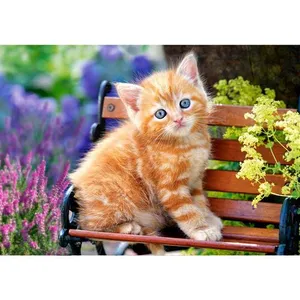 Chaton tigre Puzzle 500 pièces - Castorland Puzzle - B-52240 pas cher