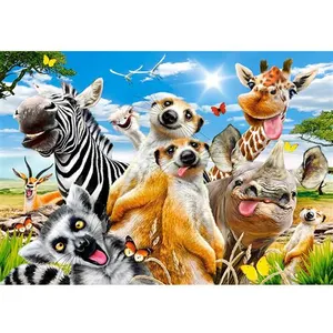 Selfie Africain 500 Pièces Castorland pas cher