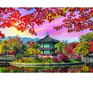 Castorland Puzzle 500 pièces : Palais de Gyeongbokgung, Séoul, Corée du Sud pas cher