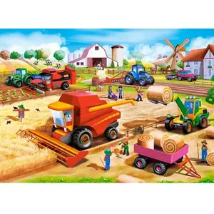 Castorland Puzzle 60 pièces : Travail à la ferme pas cher